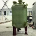 FRP Fiberglass acid acid H2SO4 خزان تخزين